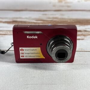 Kodak EasyShare M1093 IS – 10MP – 3× Optical Zoom – Red Battery Only
